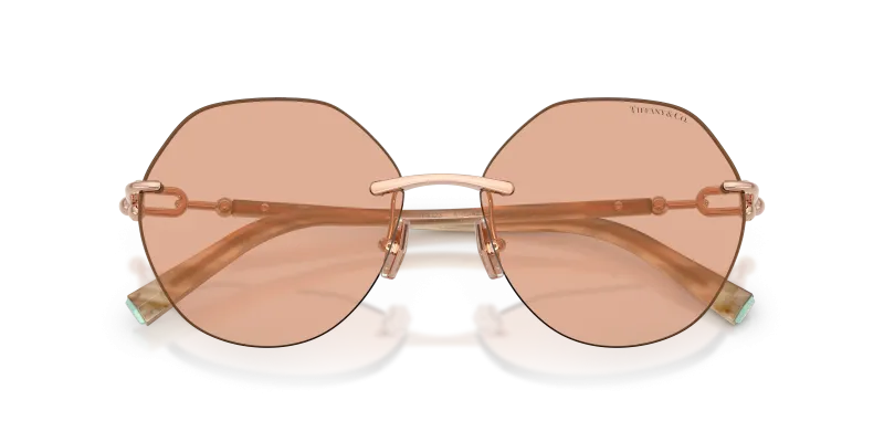 แว่นกันแดด Tiffany & Co TF3123-6105A2 close-up ด้านหน้า
