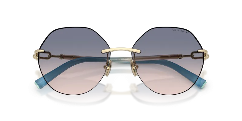 แว่นกันแดด Tiffany & Co TF3123-619116 close-up ด้านหน้า