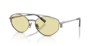 แว่นกันแดด Tiffany & Co TF3125-6003M4 มุมเฉียง สีกันเมทัล สำหรับผู้ใช้ทุกเพศ