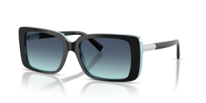 Tiffany & Co TF4249F-80559S 80559S แว่นกันแดดสีดำสลับฟ้าทิฟฟานี่ ผู้หญิง
