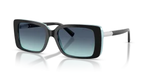 Tiffany & Co TF4249F-80559S 80559S แว่นกันแดดสีดำสลับฟ้าทิฟฟานี่ ผู้หญิง