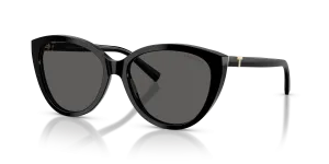 Tiffany & Co TF4251F-8001S4 8001S4 แว่นกันแดดสีดำ เลนส์เทาเข้ม ผู้หญิง