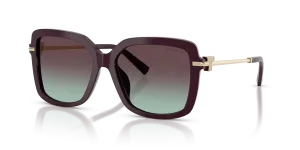 Tiffany & Co TF4252B-8427V7 8427V7 แว่นกันแดดสีดีพคุนไซต์ ผู้หญิง