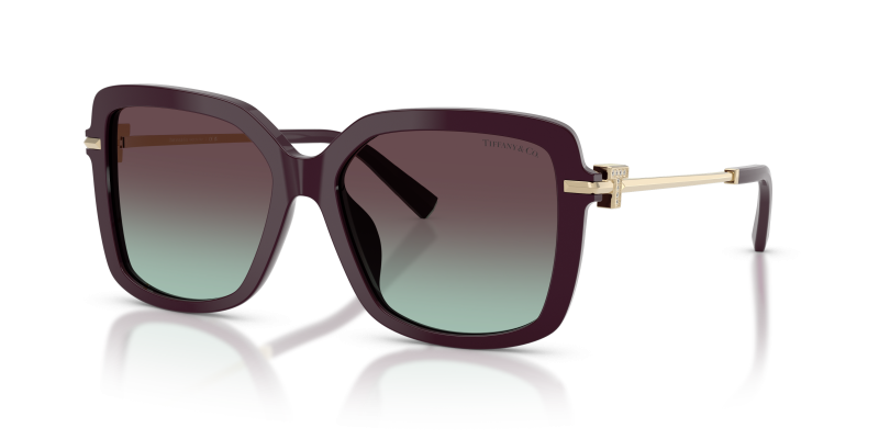 Tiffany & Co TF4252B-8427V7 8427V7 แว่นกันแดดสีดีพคุนไซต์ ผู้หญิง