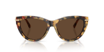 แว่นกันแดด Tiffany & Co TF4253F-80643G Blonde Havana Light Brown Tiffany & Co TF4253F 80643G ด้านหน้า