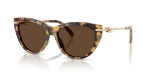 แว่นกันแดด Tiffany & Co TF4253F-80643G Blonde Havana Light Brown Tiffany & Co TF4253F 80643G แว่นกันแดดทรงตาแมวลายฮาวานาบลอนด์ สำหรับผู้หญิง