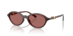 แว่นกันแดด Tiffany & Co TF4266U-847269 มุมเฉียง สี Ruby Havana สำหรับผู้หญิง
