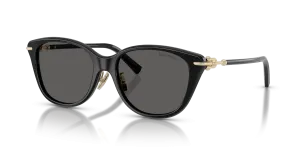 แว่นกันแดด Tiffany & Co TF4267F-8001S4 มุมเฉียง สีดำ สำหรับผู้หญิง