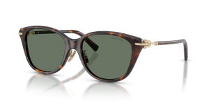 แว่นกันแดด Tiffany & Co TF4267F-80153H มุมเฉียง สีฮาวานา สำหรับผู้หญิง