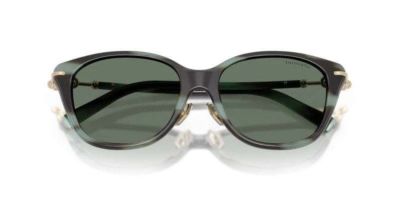 แว่นกันแดด Tiffany & Co TF4267F-84432G close-up ด้านหน้า