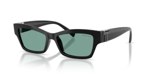แว่นกันแดด Tiffany & Co TF4269U-847782 มุมเฉียง สีดำ สำหรับผู้หญิง