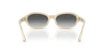 แว่นกันแดด Tiffany & Co TF4270U-8431T3 Striped Ivory Gradient Grey Polarized แว่นกันแดด Tiffany & Co TF4270U-8431T3 ขาแว่นด้านใน