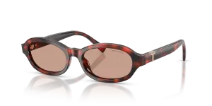 แว่นกันแดด Tiffany & Co TF4270U-847873 มุมเฉียง สี Ruby Havana สำหรับผู้หญิง