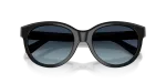 แว่นกันแดด Tiffany & Co TF4271F-80014U Black Azure Gradient Dark Blue Polarized แว่นกันแดด Tiffany & Co TF4271F-80014U close-up ด้านหน้า