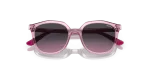แว่นกันแดด Vogue VJ2016-278090 Transparent Purple Grey Gradient Vogue VJ2016 278090 close-up ด้านหน้า