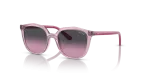 แว่นกันแดด Vogue VJ2016-278090 Transparent Purple Grey Gradient Vogue VJ2016 278090 แว่นกันแดดม่วงโปร่งใส สำหรับเด็ก