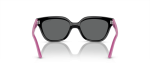 แว่นกันแดด Vogue VJ2021 W44/87 Black Dark Grey Vogue VJ2021 W44/87 ขาแว่นด้านใน