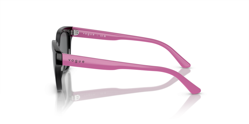 แว่นกันแดด Vogue VJ2021 W44/87 มุมข้าง ขาแว่นสี Full Rose