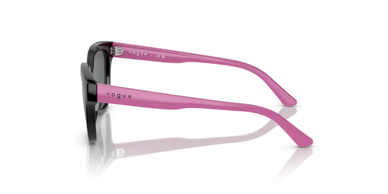 แว่นกันแดด Vogue VJ2021 W44/87 มุมข้าง ขาแว่นสี Full Rose