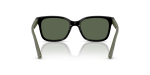 แว่นกันแดด Vogue VJ2027 W44/71 Black Dark Green Vogue VJ2027 W44/71 ขาแว่นด้านใน