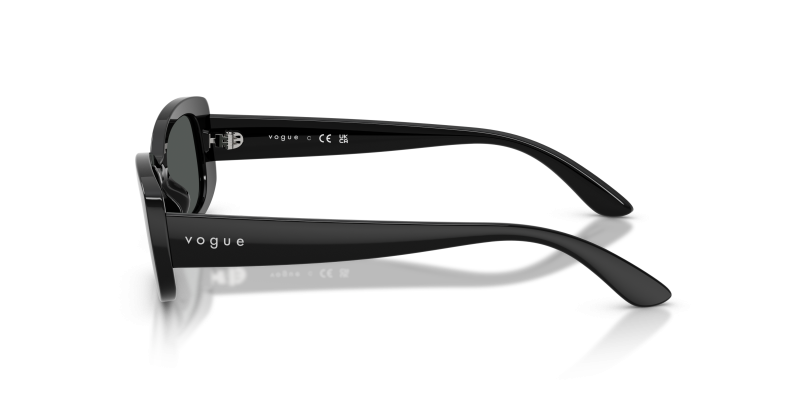 แว่นกันแดด Vogue VJ2031 W44/87 มุมข้าง ทรงสี่เหลี่ยมผืนผ้าขอบเต็ม