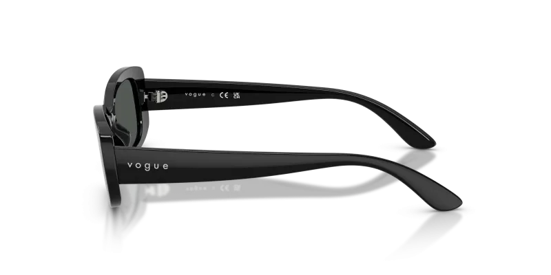 แว่นกันแดด Vogue VJ2031 W44/87 มุมข้าง ทรงสี่เหลี่ยมผืนผ้าขอบเต็ม
