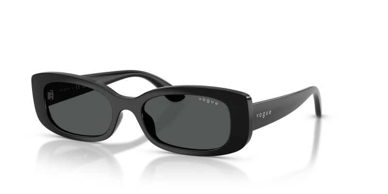 แว่นกันแดด Vogue VJ2031 W44/87 Black Dark Grey Vogue VJ2031 W44/87 แว่นกันแดดเด็กสีดำเลนส์เทาเข้ม หญิง