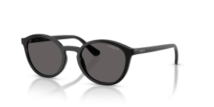 Vogue VJ2033 W44/87 แว่นกันแดดเด็กสีดำเลนส์สโมคดำ ทุกเพศ