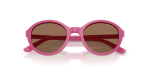 แว่นกันแดด Vogue VJ2037-33171W Full Pink Clear แว่นกันแดด Vogue VJ2037-33171W close-up ด้านหน้า