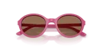 แว่นกันแดด Vogue VJ2037-33171W Full Pink Clear แว่นกันแดด Vogue VJ2037-33171W close-up ด้านหน้า