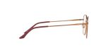 กรอบแว่นสายตา Vogue VO4124D-5089 Top Bordeaux Matte Rose Gold Vogue VO4124D 5089 มุมเอียง 3/4