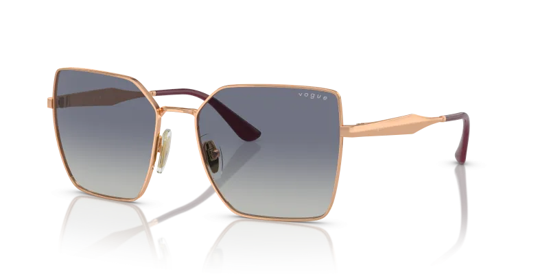 Vogue VO4284S 51524L แว่นกันแดดโรสโกลด์ สำหรับผู้หญิง