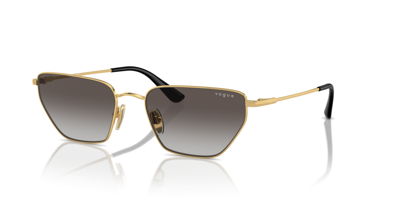 แว่นกันแดด Vogue VO4316S 280/8G Gold Grey Gradient Black Vogue VO4316S 280/8G แว่นกันแดดสีทองเลนส์ไล่ระดับดำเทา ผู้หญิง