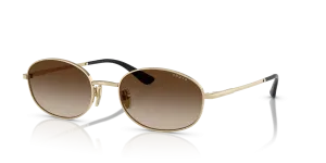 Vogue VO4323S 848/13 แว่นกันแดดสีทองอ่อนเลนส์ไล่ระดับน้ำตาล สำหรับผู้หญิง