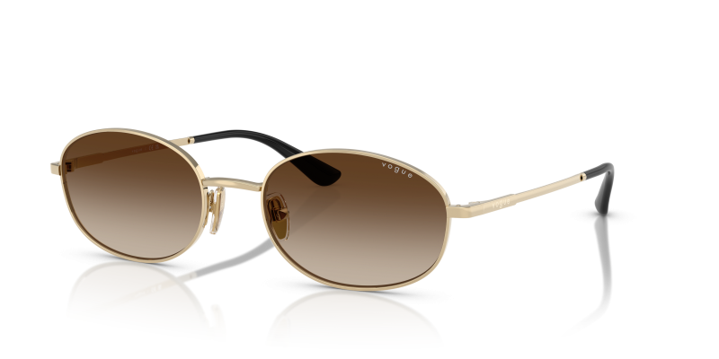Vogue VO4323S 848/13 แว่นกันแดดสีทองอ่อนเลนส์ไล่ระดับน้ำตาล สำหรับผู้หญิง