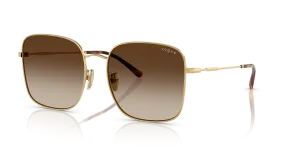 Vogue VO4327SD 280/13 แว่นกันแดดสีทองเลนส์ไล่ระดับน้ำตาล สำหรับผู้หญิง