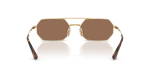 แว่นกันแดด Vogue VO4329S 280/73 Gold Dark Brown Vogue VO4329S 280/73 ขาแว่นด้านใน