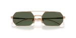แว่นกันแดด Vogue VO4329S-51529A Rose Gold Dark Green Polarized Vogue VO4329S 51529A close-up ด้านหน้า