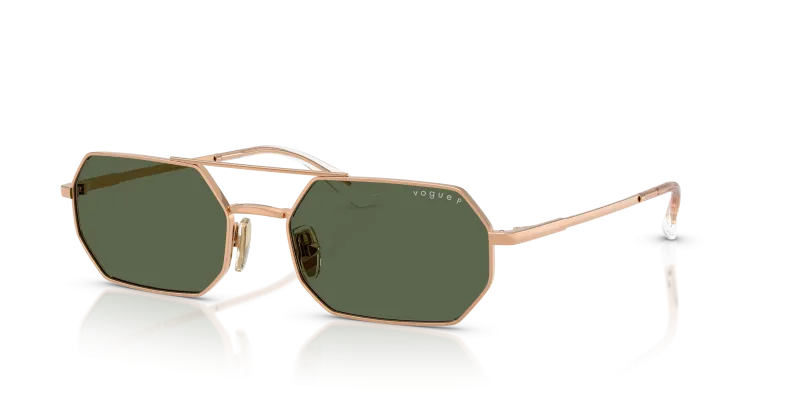 Vogue VO4329S 51529A แว่นกันแดดโพลาไรซ์โรสโกลด์ สำหรับผู้หญิง