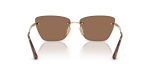 แว่นกันแดด Vogue VO4332S 848/73 Pale Gold Dark Brown Vogue VO4332S 848/73 ขาแว่นด้านใน