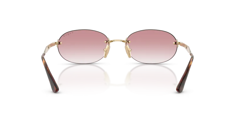 Vogue VO4342S-848/3B แว่นกันแดดสีทองอ่อน ขาแว่นด้านใน
