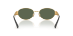 แว่นกันแดด Vogue VO4362S-280/71 Gold Dark Green แว่นกันแดด Vogue VO4362S 280/71 ขาแว่นด้านใน