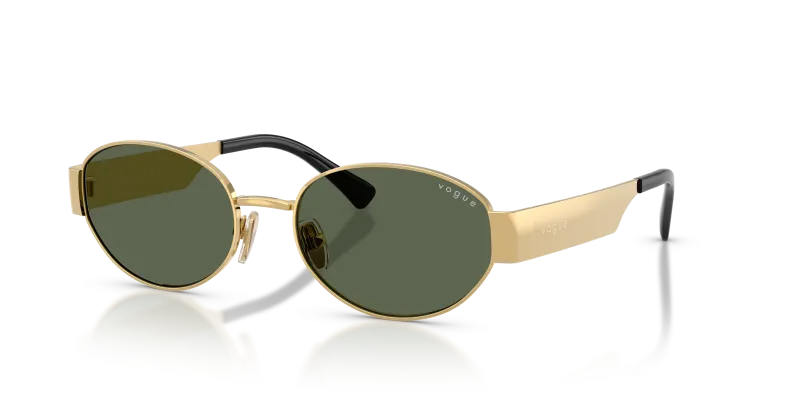 Vogue VO4362S 280/71 แว่นกันแดดสีทองเลนส์เขียวเข้ม ผู้หญิง