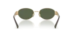 แว่นกันแดด Vogue VO4362S-848/9A Pale Gold Dark Green Polarized แว่นกันแดด Vogue VO4362S 848/9A ขาแว่นด้านใน
