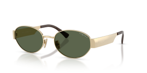 Vogue VO4362S 848/9A แว่นกันแดดสีทองอ่อนเลนส์โพลาไรซ์เขียวเข้ม ผู้หญิง