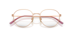 กรอบแว่นสายตา Vogue VO4364D-5152 Rose Gold แว่นสายตา Vogue VO4364D 5152 close-up ด้านหน้า