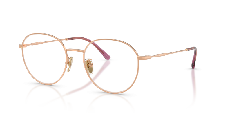 กรอบแว่นสายตา Vogue VO4364D-5152 Rose Gold Vogue VO4364D 5152 แว่นสายตาโรสโกลด์ สำหรับผู้หญิง