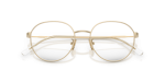 กรอบแว่นสายตา Vogue VO4364D-848 Pale Gold แว่นสายตา Vogue VO4364D 848 close-up ด้านหน้า