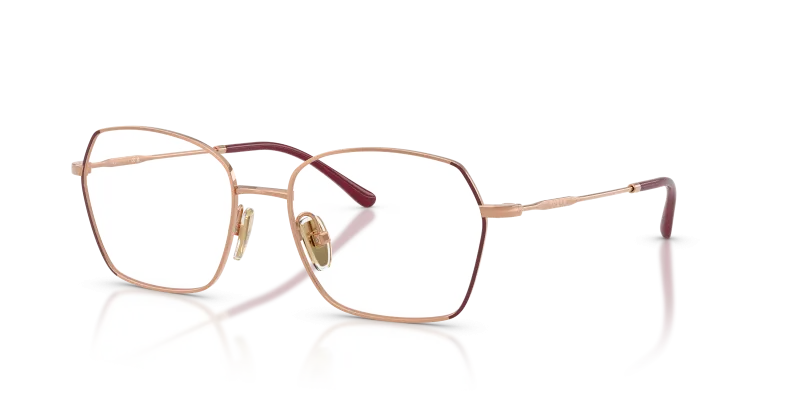 Vogue VO4366T 5194 แว่นสายตาท็อปบอร์โดโรสโกลด์ ผู้หญิง