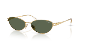 Vogue VO4369S 280/71 แว่นกันแดดสีทองเลนส์เขียวเข้ม ผู้หญิง